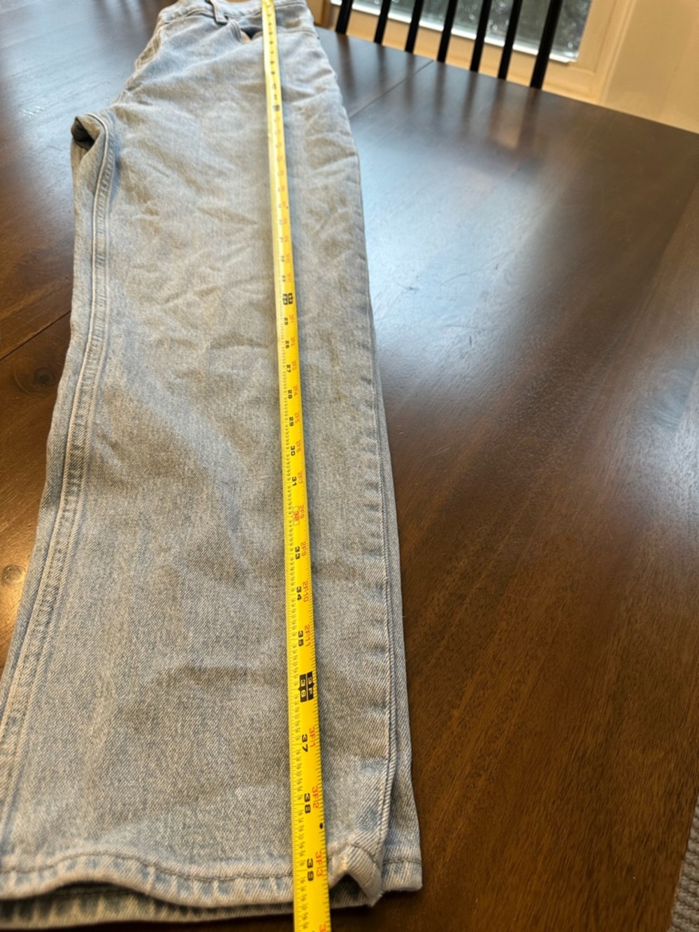Abercrombie & Fitch The Dad High Rise Curve Love Jean - Picture 8 of 10